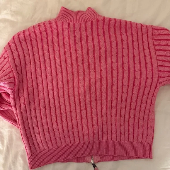 Frankie’s bikinis bea zip up sweater - Picture 4 of 4